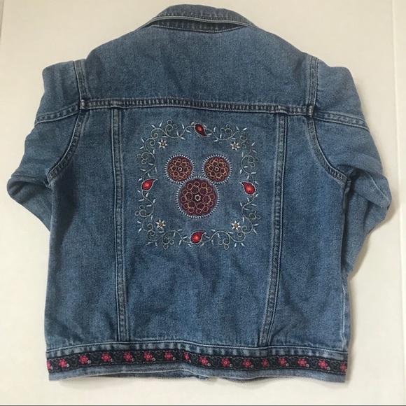 Girls Mickey & Co Vintage Denim Jacket - Picture 3 of 8